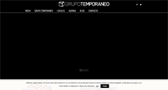 Desktop Screenshot of grupotemporaneo.com