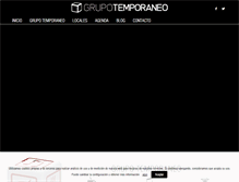 Tablet Screenshot of grupotemporaneo.com